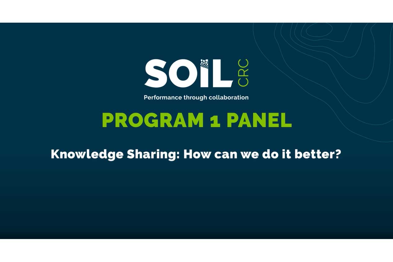 Program 1 panel – Knowledge sharing (30:07)