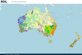 Visualising Australasia’s Soils: Extending the Soil Data Federation