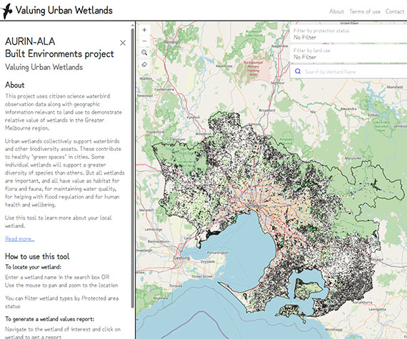 New tool highlights valuable urban wetlands