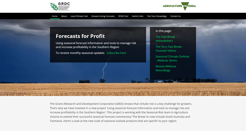 Forecasts for Profit